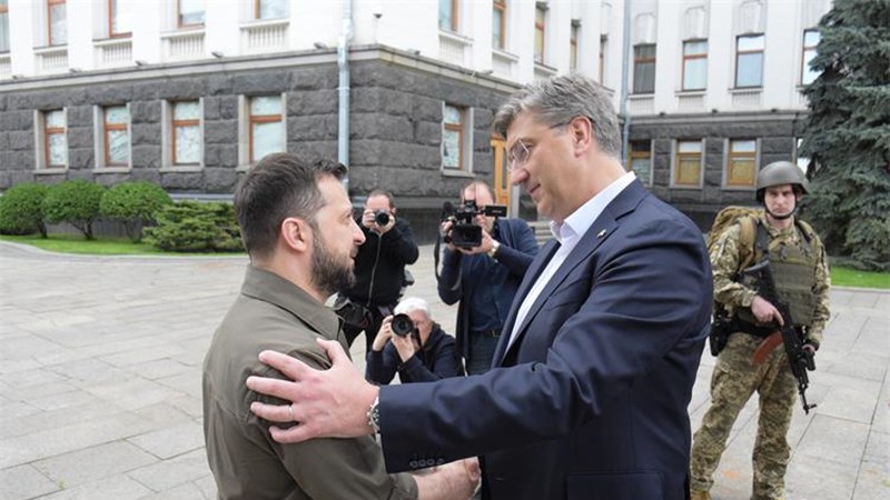 We firmly stand by Ukraine and support its European aspirations